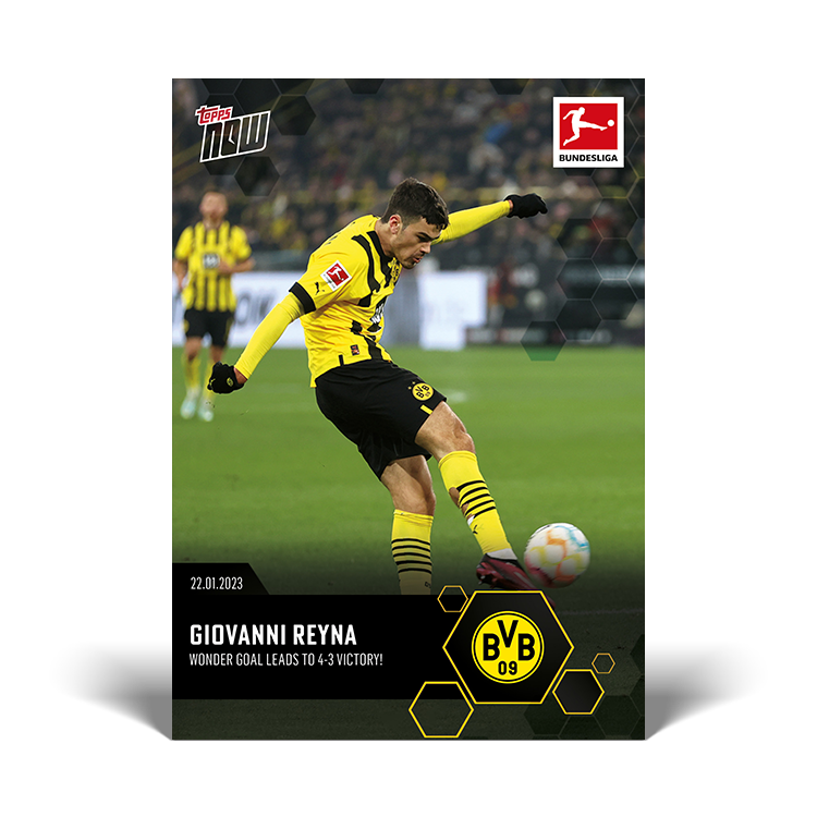 Wonder Goal leads to 4:3 victory! - Bundesliga Topps NOW® Card #107 - PR: 207