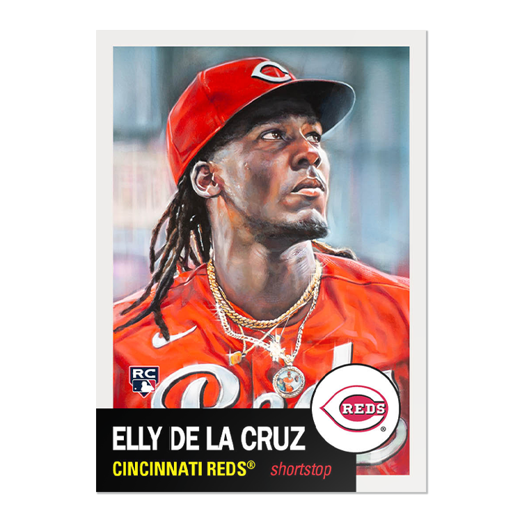 Topps MLB® Living Set® Card #706 - Elly De La Cruz - PR: 16,876