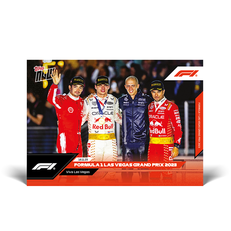 FORMULA 1 LAS VEGAS GRAND PRIX 2023 - Viva Las Vegas - F1 Topps NOW® Card #67 - PR: 1425