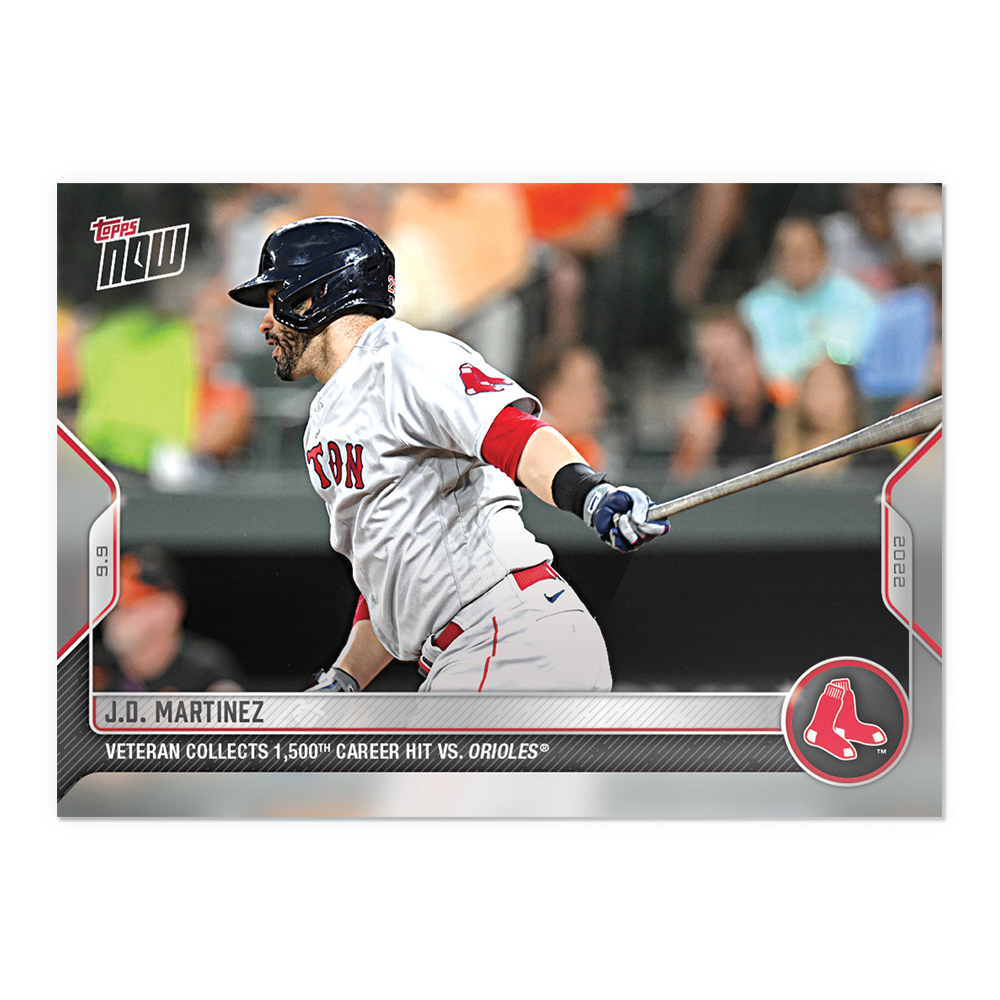 J.D. Martinez  - 2022 MLB Topps NOW® Card 867 - PR: 265