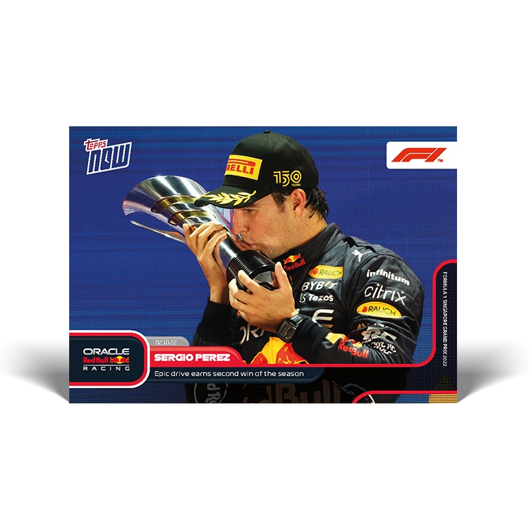 Epic drive earns second win of the season - F1 Topps NOW® Card #60 - PR: 1981
