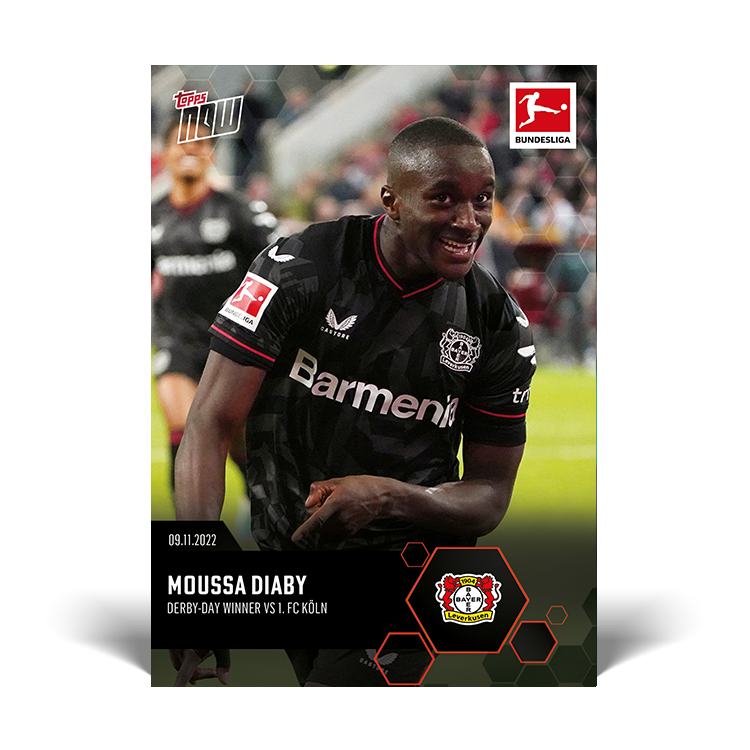 Derby-day winner - Bundesliga Topps NOW® Card #92 - PR: 57