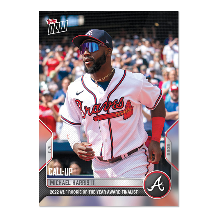 Michael Harris II  - 2022 MLB Topps NOW® Card OS08 - PR: 1523