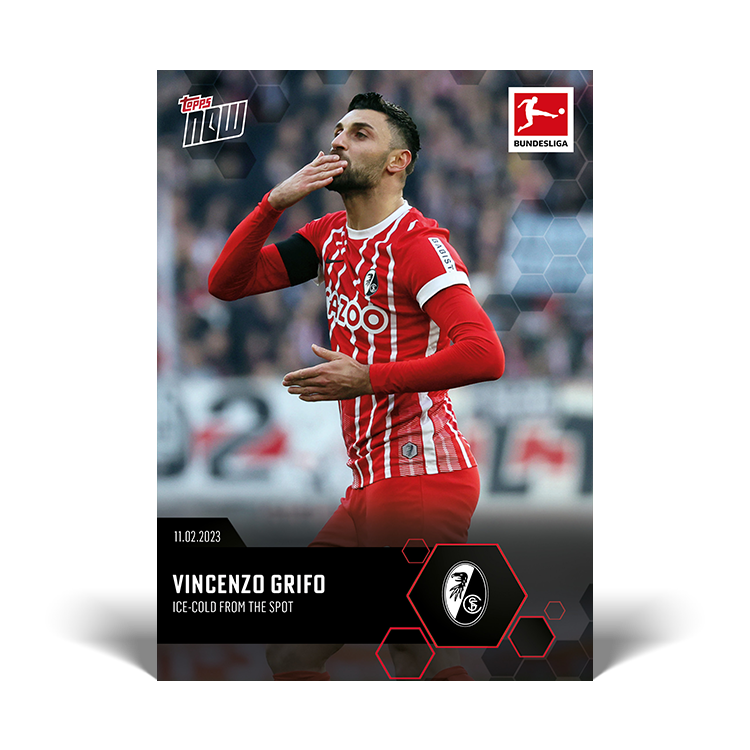 Ice-Cold from the spot - Bundesliga Topps NOW® Card #133 - PR: 50