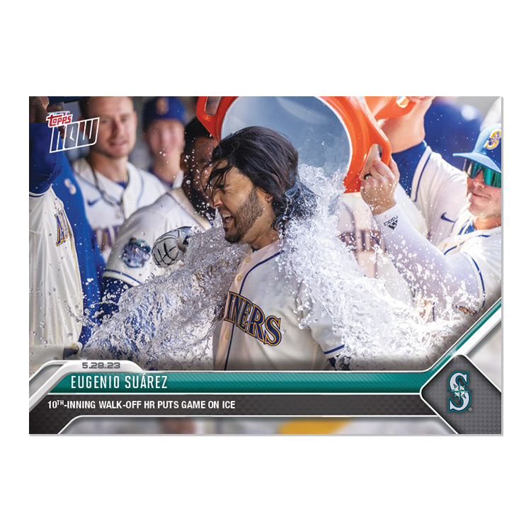 Eugenio Suárez  - 2023 MLB Topps NOW® Card 355 - PR: 340