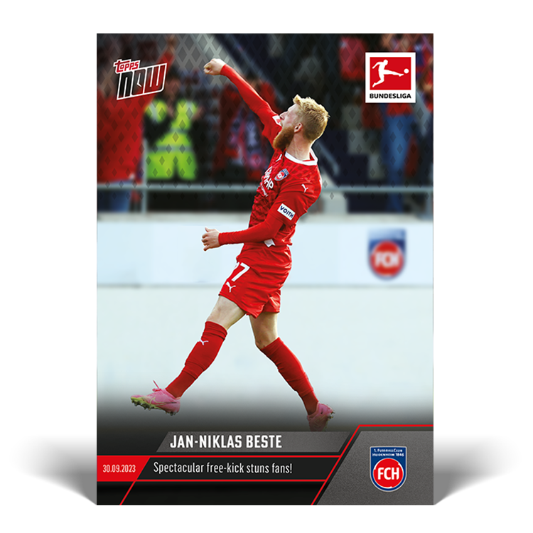 6 Cards Bundle - Bundesliga Topps NOW® #35-40