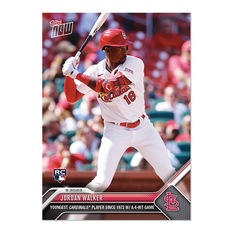 Jordan Walker  - 2023 MLB Topps NOW® Card 787 - PR: 1267