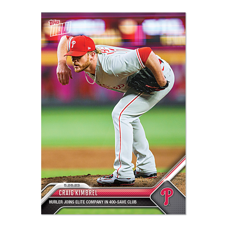Craig Kimbrel  - 2023 MLB Topps NOW® Card 346 - PR: 1323
