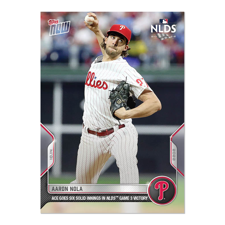 Aaron Nola  - 2022 MLB Topps NOW® Card 1075 - PR: 603
