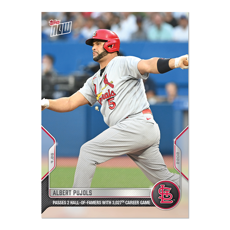4 - Card Bundle - 2022 MLB Topps NOW® Cards: 596-599