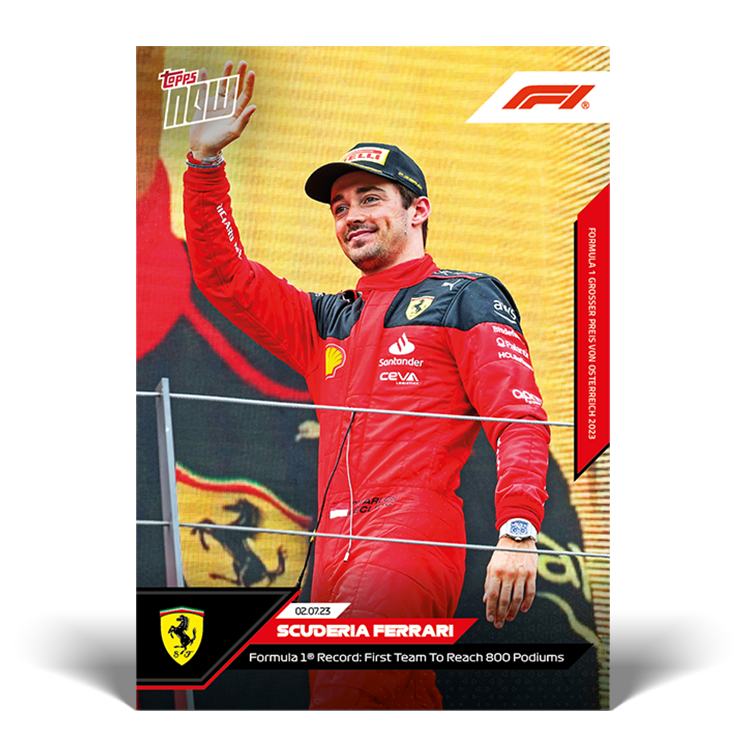 4 Card Bundle - F1 Topps NOW® Card #24-27