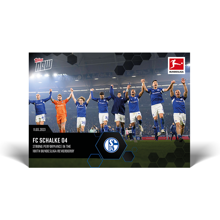 Strong performance in the 100th Bundesliga Revierderby - Bundesliga Topps NOW® Card #155 - PR: 148
