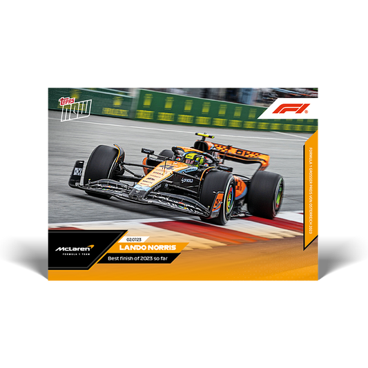 Best performance of 2023 so far - F1 Topps NOW® Card #27 - PR: 854