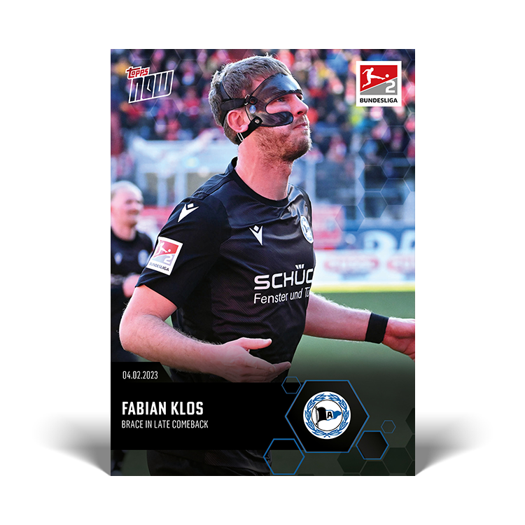 Brace in late comeback - Bundesliga Topps NOW® Card #125 - PR: 64