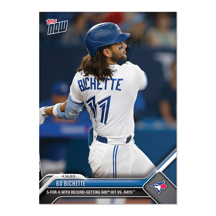 Bo Bichette  - 2023 MLB Topps NOW® Card 120 - PR: 563