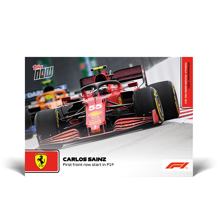 6-Card Bundle - F1 Topps NOW® - Cards #55-60