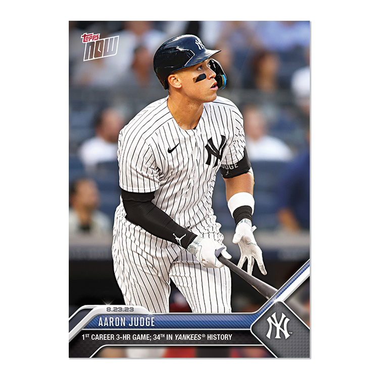 Aaron Judge  - 2023 MLB Topps NOW® Card 754 - PR: 4758