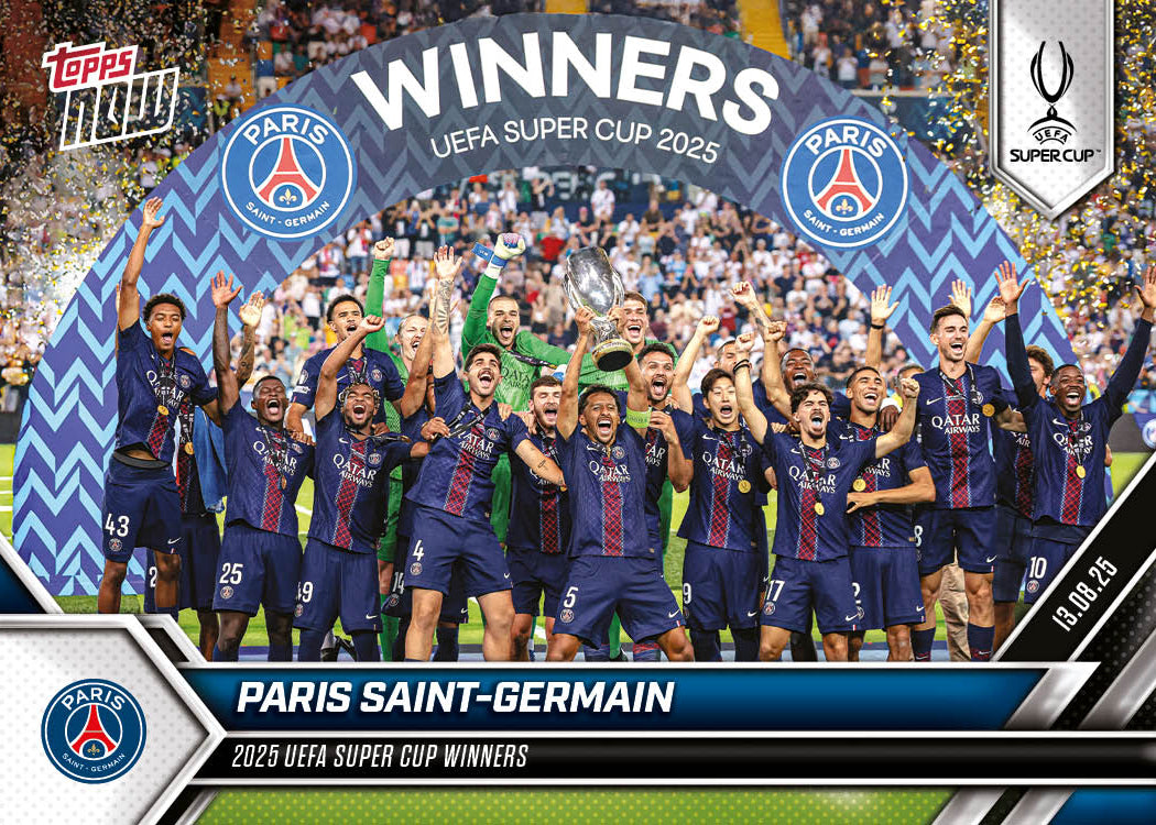 Paris Saint-Germain - 2025-26 UCL Topps NOW® Card 1