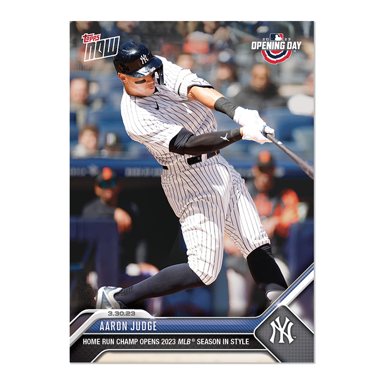 Aaron Judge  - 2023 MLB Topps NOW® Card 1 - PR: 4695