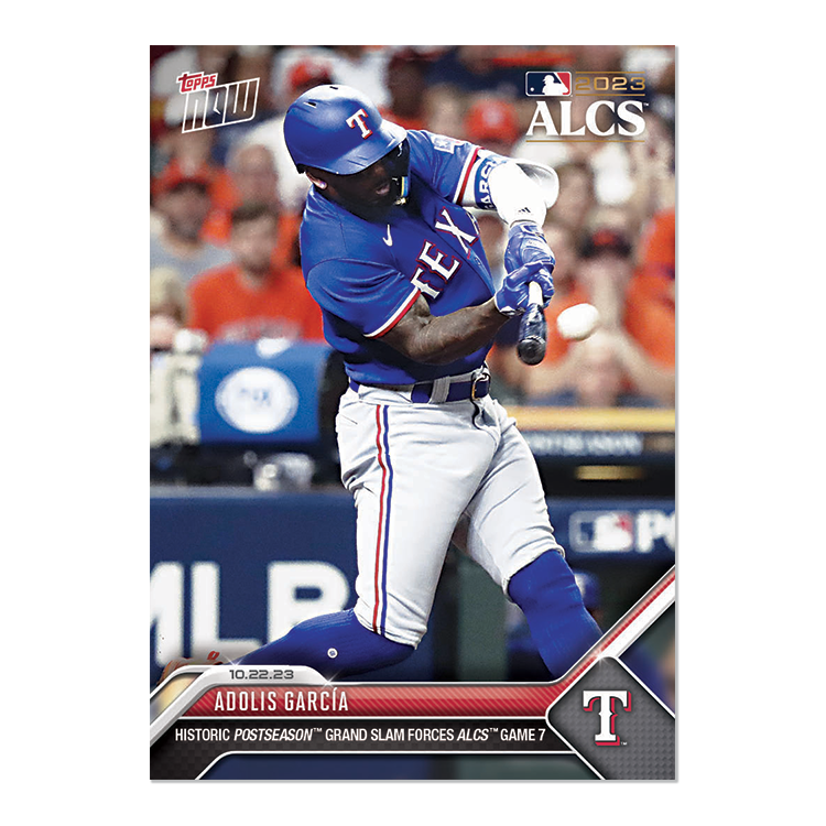 Adolis García  - 2023 MLB Topps NOW® Card 1032 - PR: 2315