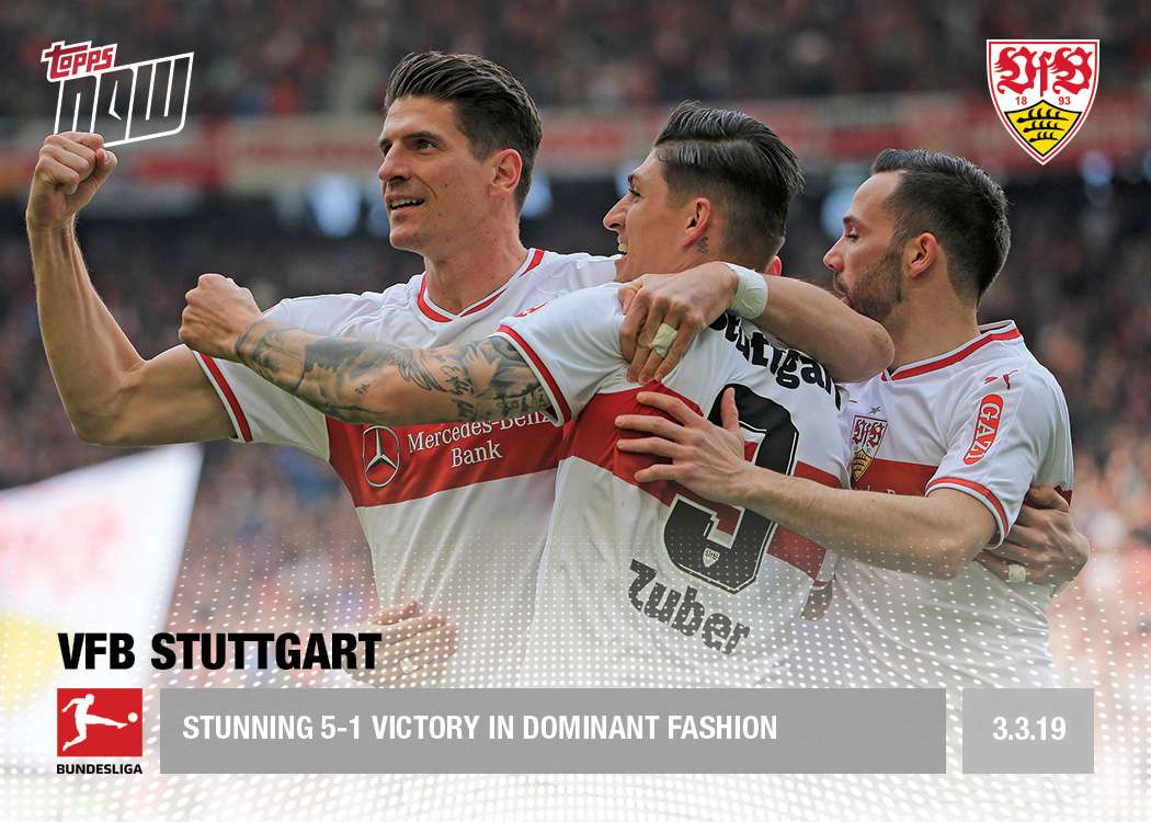 Stunning 5-1 Victory in Dominant Fashion - Bundesliga Topps NOW® Card 87 - Print Run: 38