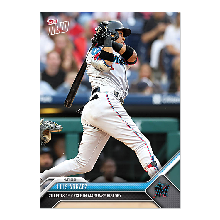 Luis Arraez  - 2023 MLB Topps NOW® Card 100 - PR: 746
