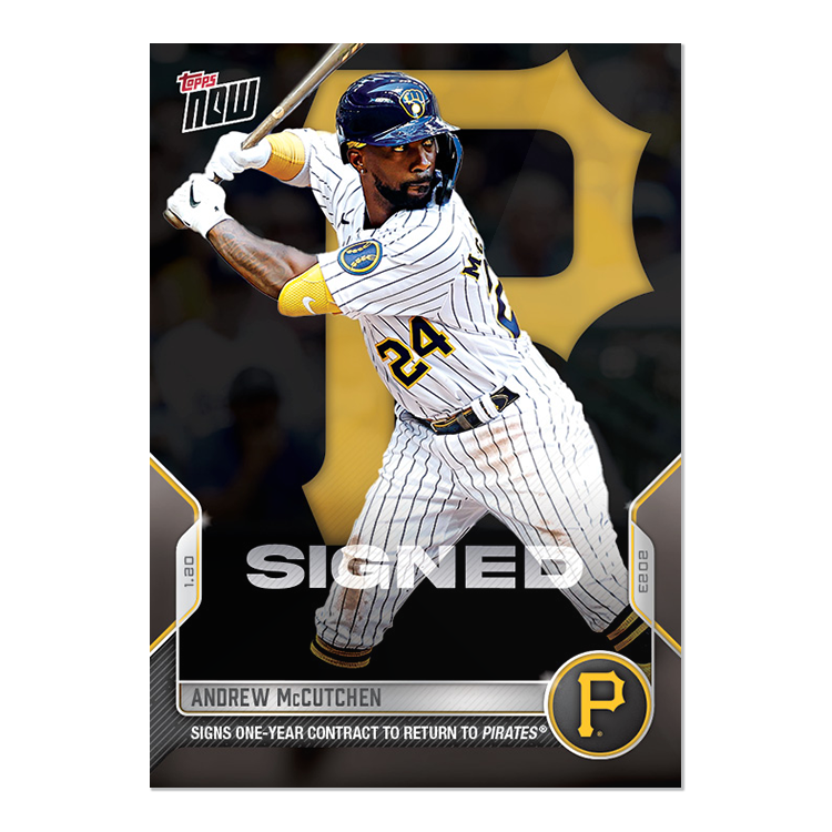 Andrew McCutchen  - 2022 MLB Topps NOW® Card OS58 - PR: 464