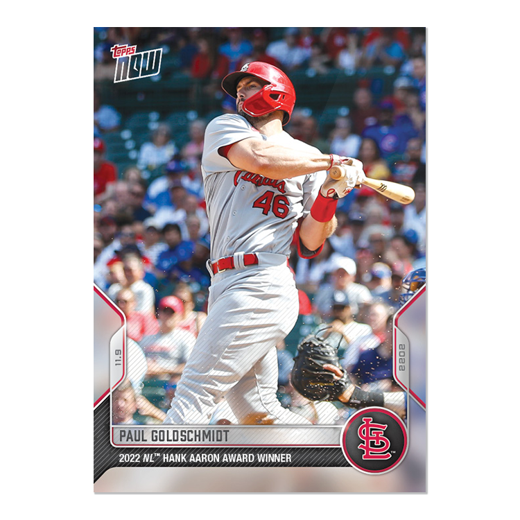 Paul Goldschmidt  - 2022 MLB Topps NOW® Card OS23 - PR: 481