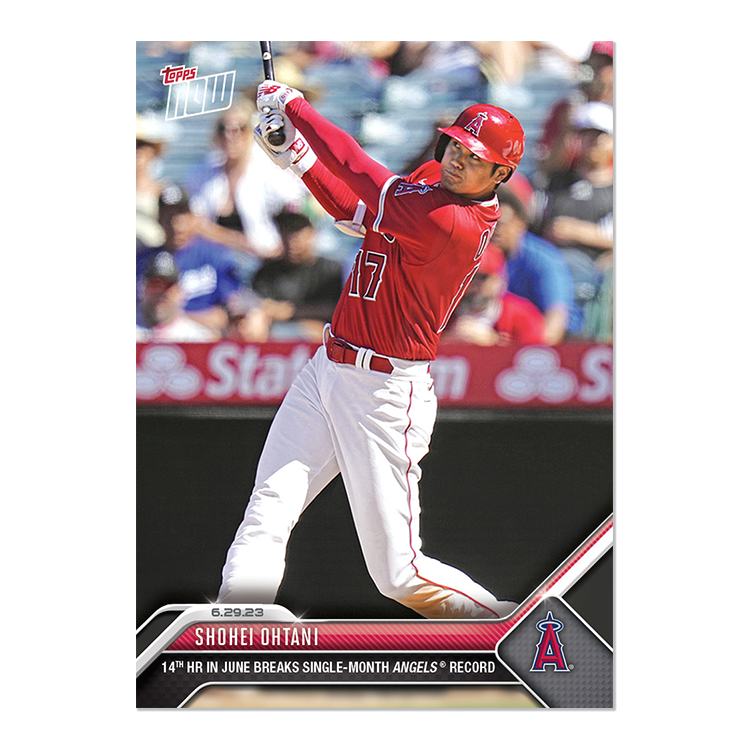 Shohei Ohtani  - 2023 MLB Topps NOW® Card 511 - PR: 4528