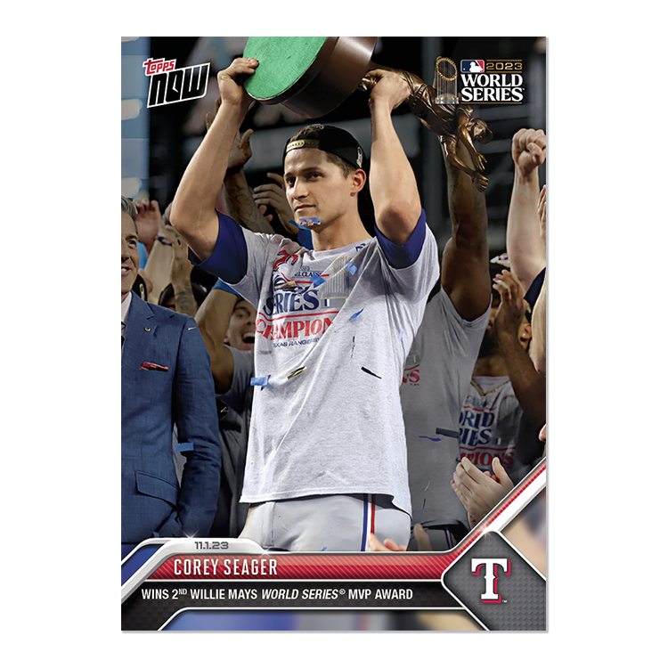 Corey Seager  - 2023 MLB Topps NOW® Card 1079 - PR: 2244