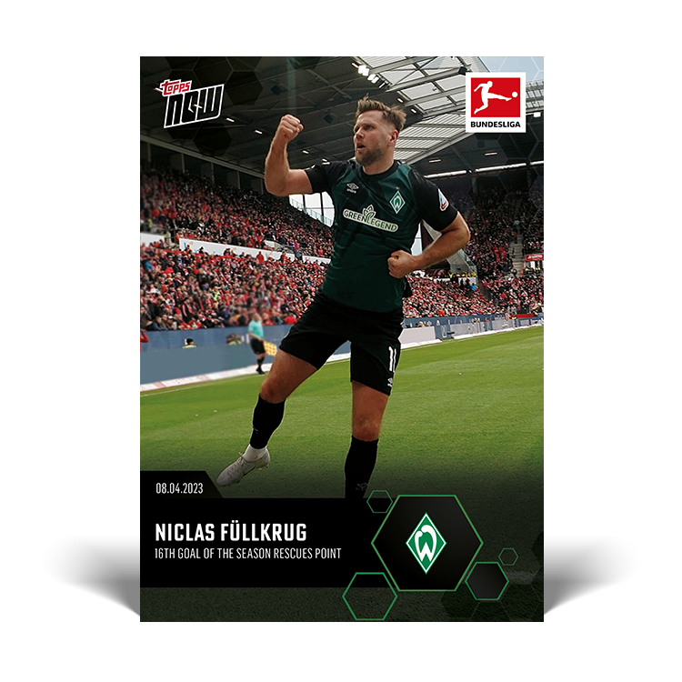 6 Cards Bundle - Bundesliga Topps NOW® #172-177