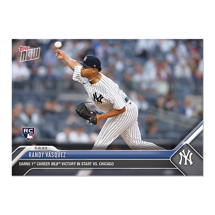 Randy Vásquez  - 2023 MLB Topps NOW® Card 410 - PR: 685