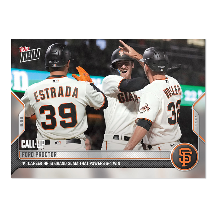 Ford Proctor  - 2022 MLB Topps NOW® Card 983 - PR: 559