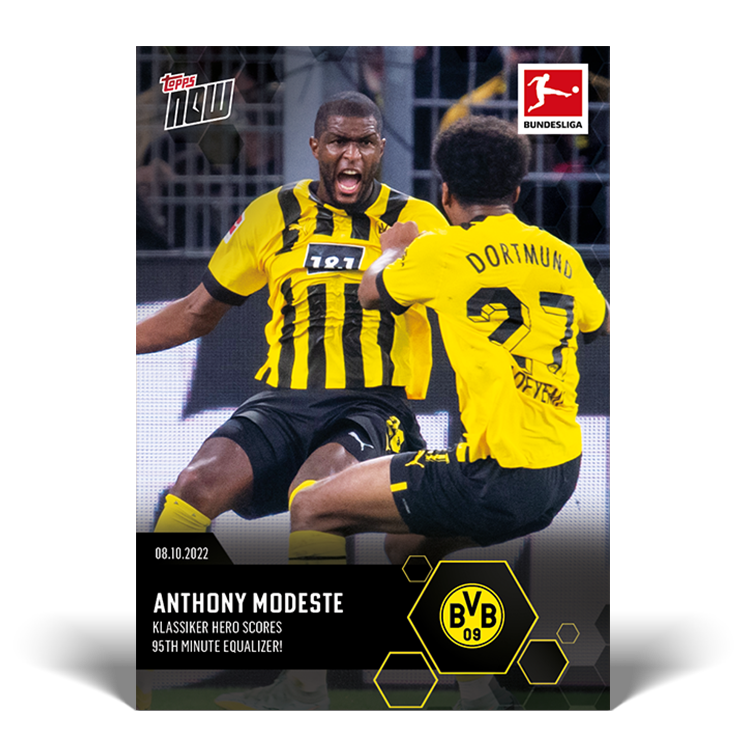 5 Card Bundle - Bundesliga Topps NOW® #54-58