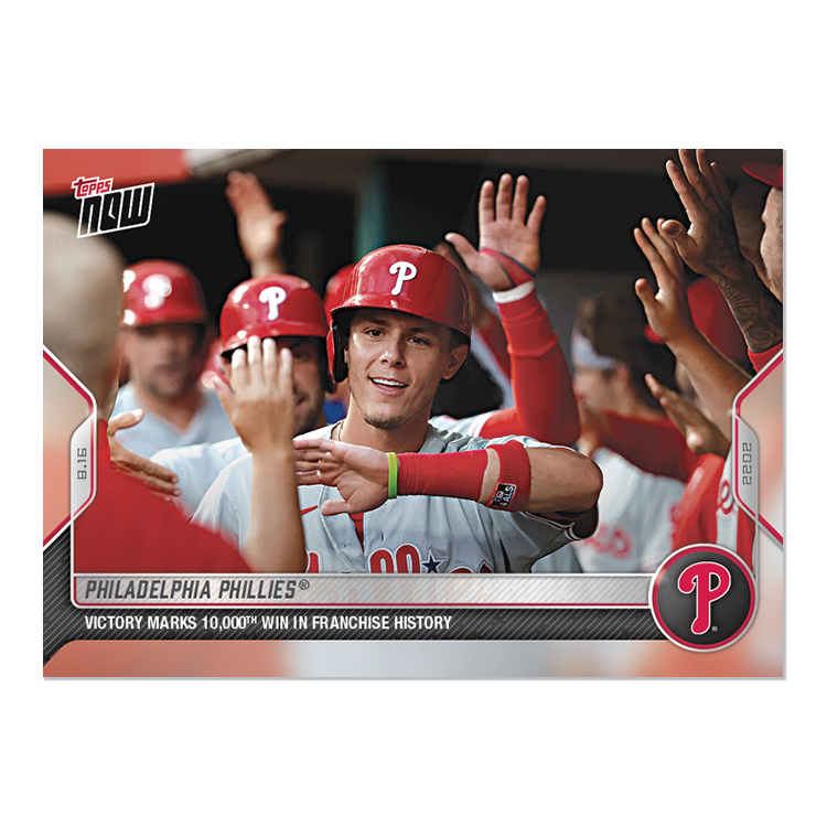 Philadelphia Phillies  - 2022 MLB Topps NOW® Card 719 - PR: 474