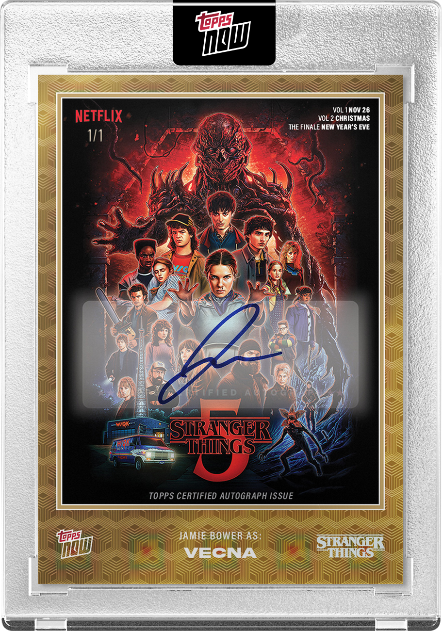 2025 Stranger Things Topps NOW® Card STRA