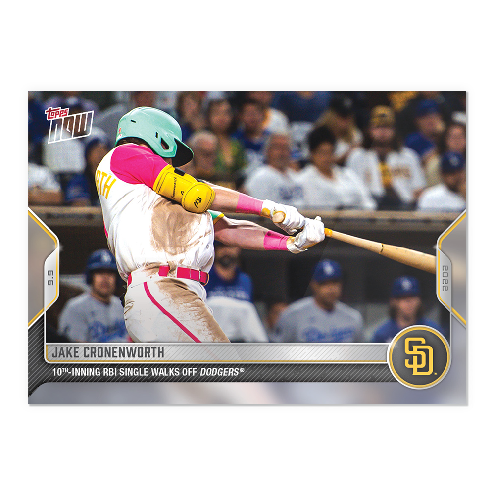 Jake Cronenworth  - 2022 MLB Topps NOW® Card 875 - PR: 452