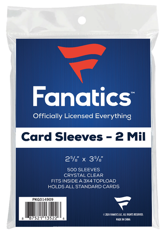 Fanatics Soft Sleeves - 500 Count