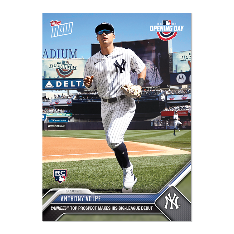 Anthony Volpe  - 2023 MLB Topps NOW® Card 2 - PR: 19614