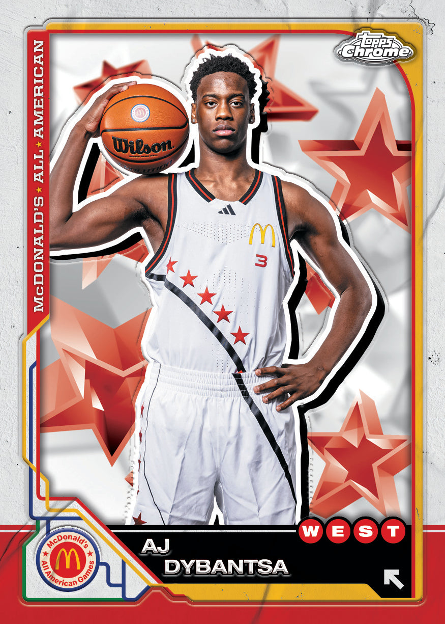 2025 Topps Chrome® McDonald’s All-American Basketball - Hobby Box