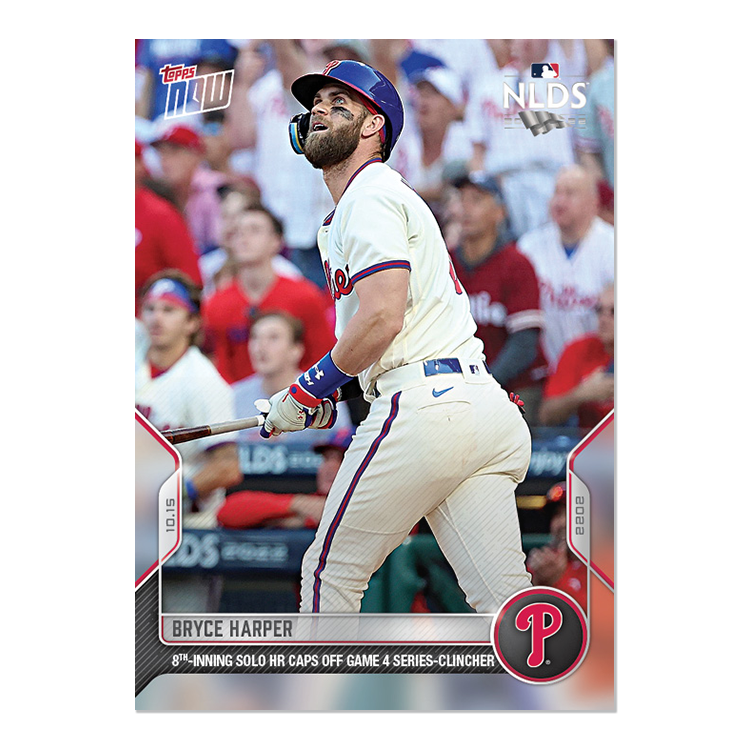 Bryce Harper  - 2022 MLB Topps NOW® Card 1080 - PR: 783