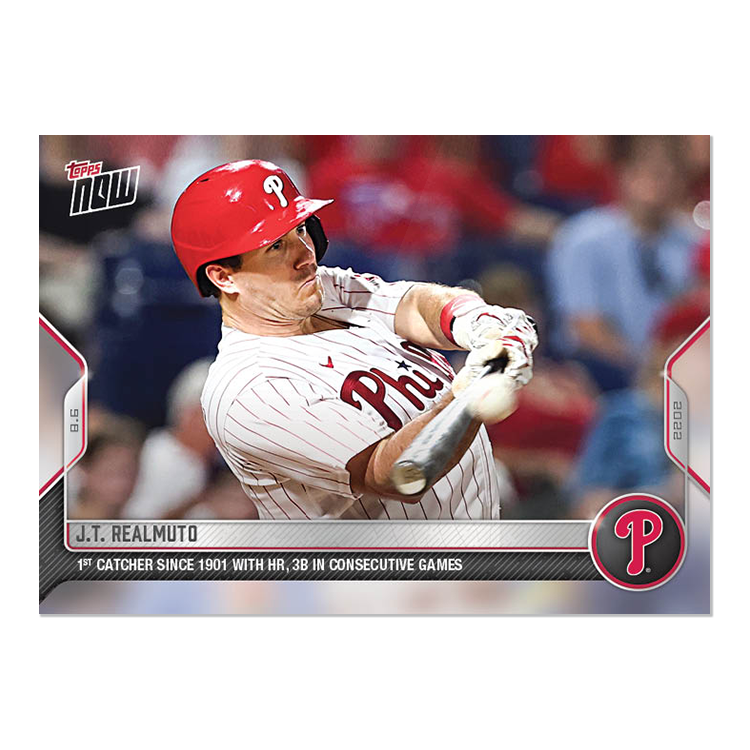 J.T. Realmuto  - 2022 MLB Topps NOW® Card 664 - PR: 340