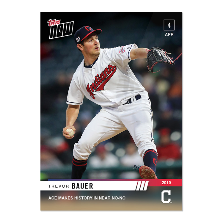 Trevor Bauer - MLB Topps NOW® Card 43 - Print Run: 245