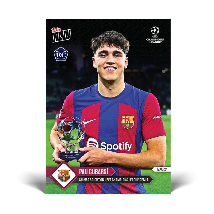 6 Card Bundle - UCL Topps NOW® - #103-#108