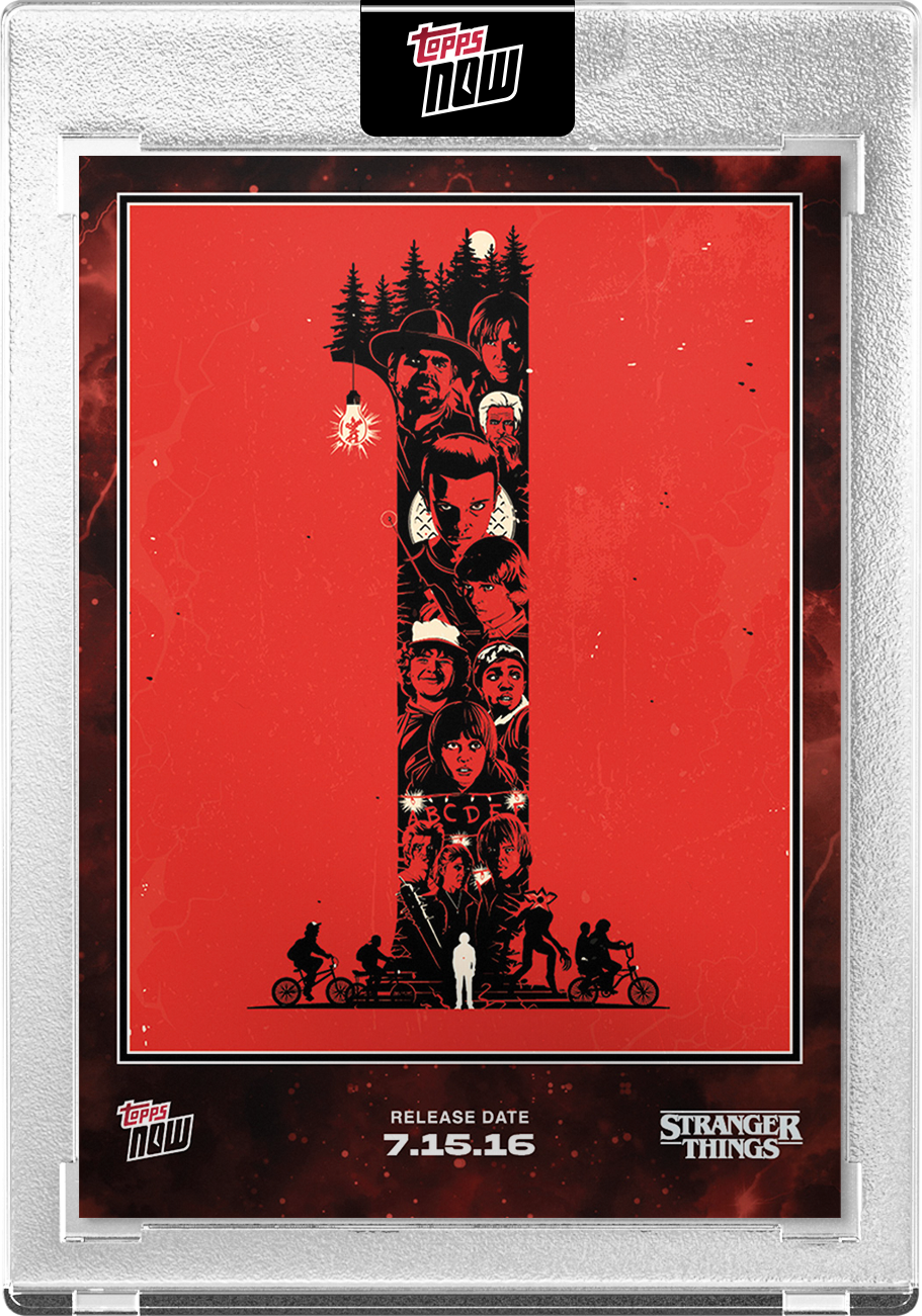 2025 Stranger Things Topps NOW® Card STRA