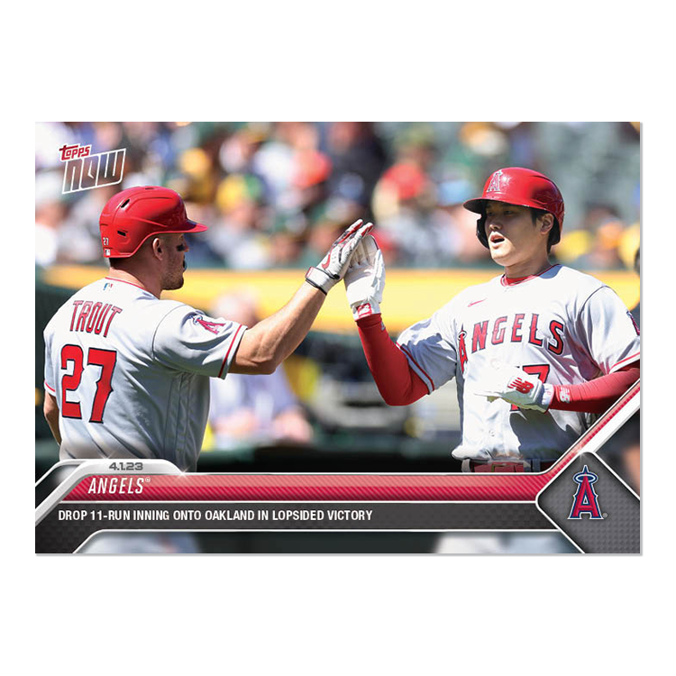 Angels  - 2023 MLB Topps NOW® Card 23 - PR: 1872