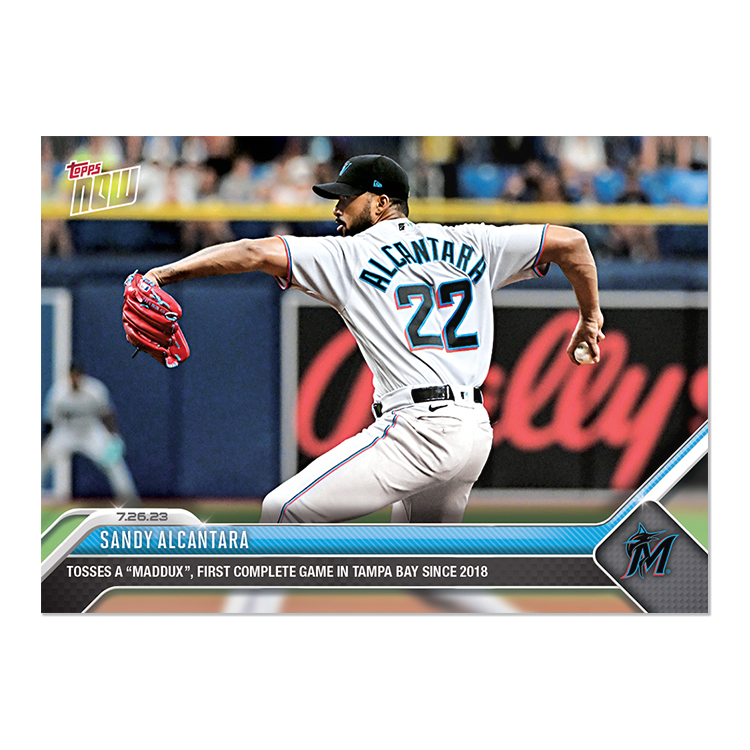 Sandy Alcantara  - 2023 MLB Topps NOW® Card 620 - PR: 232