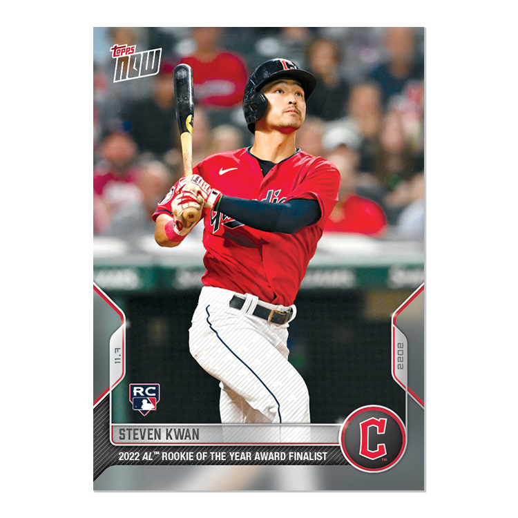Steven Kwan  - 2022 MLB Topps NOW® Card OS04 - PR: 1013