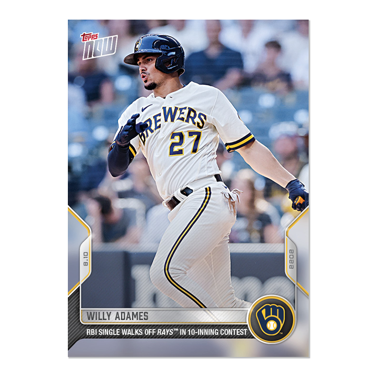 Willy Adames  - 2022 MLB Topps NOW® Card 684 - PR: 265