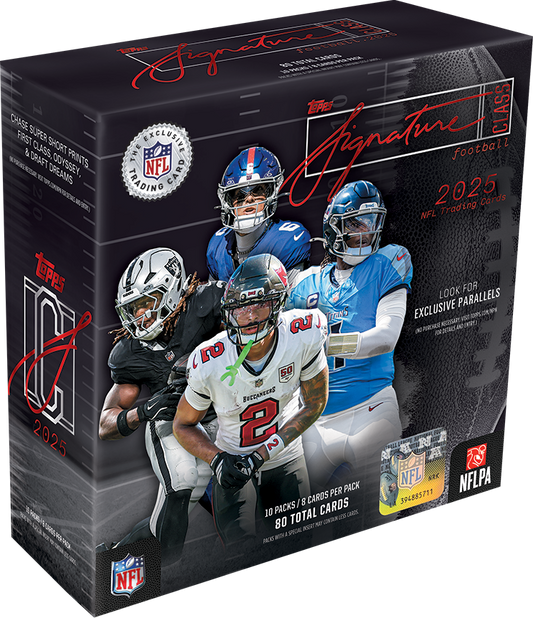 2025 Topps Signature Class Football - Mega Box